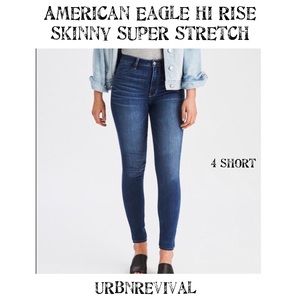 American Eagle Hi Rise Skinny Super Stretch 4S